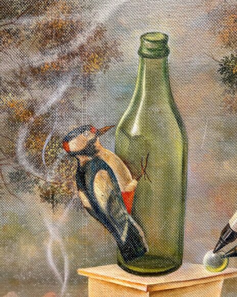 Картина Чарівне чорнило, художник Лозовий Андрій Картина Чарівне чорнило, художник Лозовий Андрій