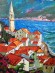 Painting Perast. Montenegro, artist Chebotaru Andrey