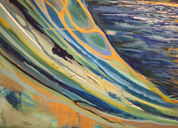 Painting Beauty Through Time, artist Yevheniia Dovhaniuk