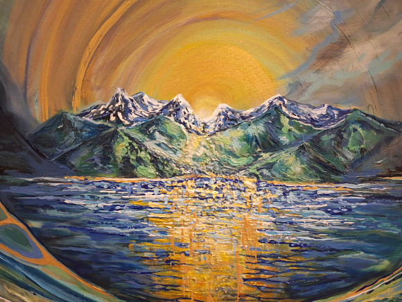 Painting Beauty Through Time, artist Yevheniia Dovhaniuk