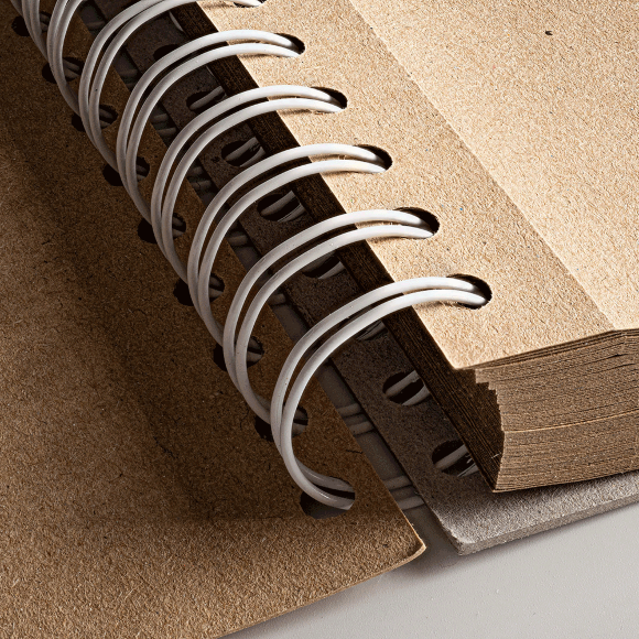 Альбом для эскизов на спирали AUTHENTIC 135г/м2 80л коричневый SM-LT Art