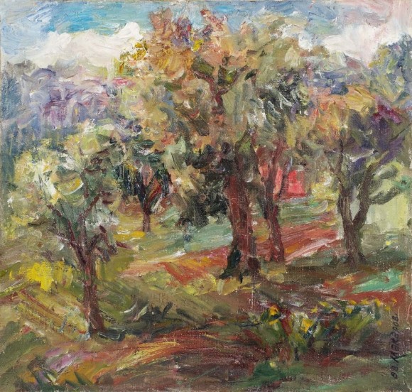 Painting 1980, artist Makarov Viktor