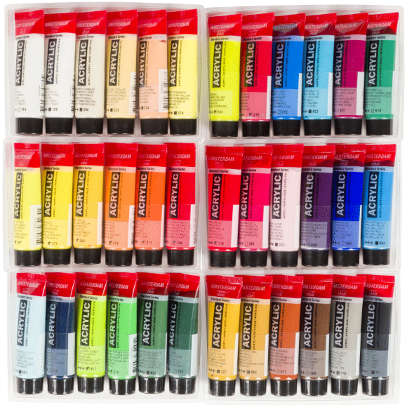 Набор акриловых красок AMSTERDAM GENERAL SELECTION 36х20мл Royal Talens