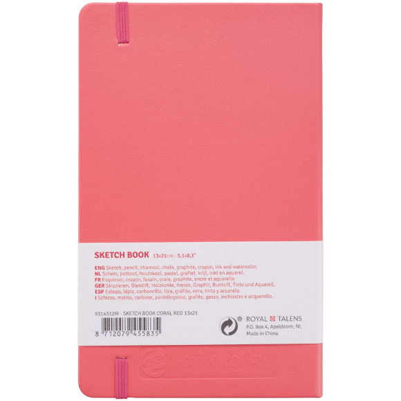 Блокнот для графики Talens Art Creation А4 140г/м2 80л Coral Royal Talens