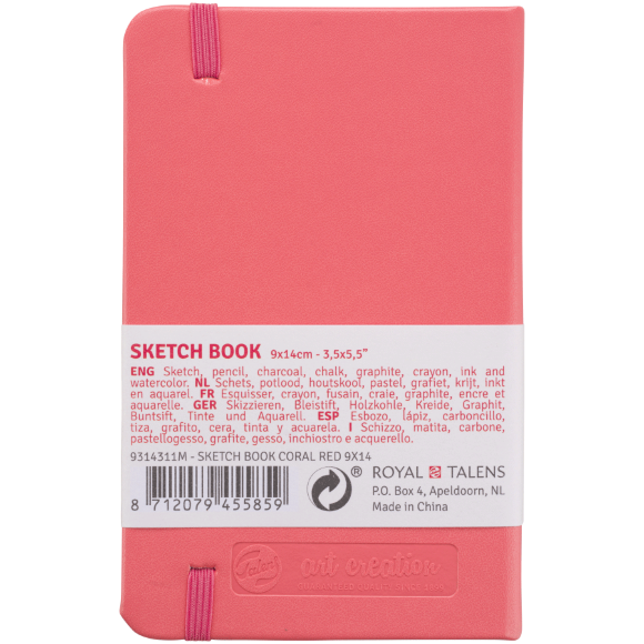 Блокнот для графики Talens Art Creation А4 140г/м2 80л Coral Royal Talens