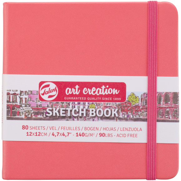 Блокнот для графики Talens Art Creation А4 140г/м2 80л Coral Royal Talens