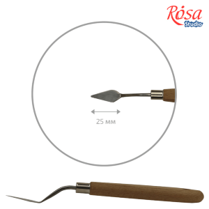 Мастихин ROSA Studio 11913 капля мини длина 2,5см ст.код1017