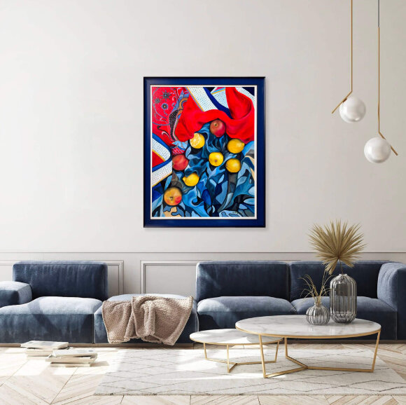 Painting Confrontation, artist Medyanik Anna Painting Confrontation, artist Medyanik Anna