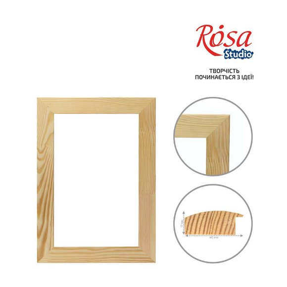 Glued frame (17×40 mm) 30×30 cm ROSA Studio