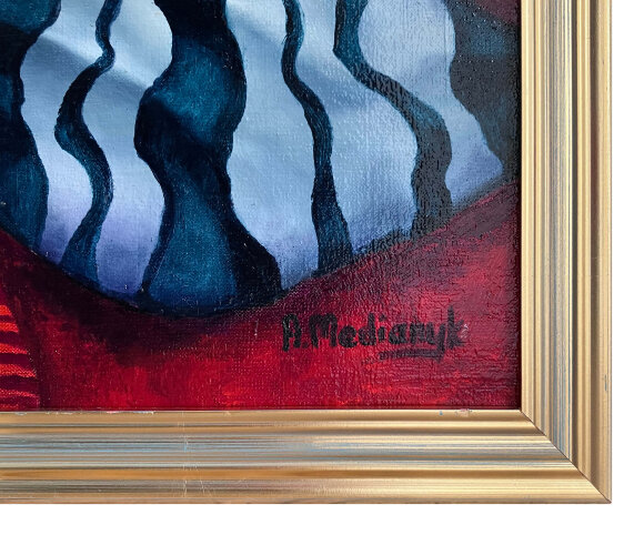 Картина Антуриум, художник Медяник Анна Картина Антуриум, художник Медяник Анна