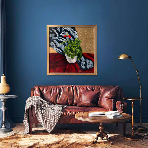 Картина Антуриум, художник Медяник Анна Картина Антуриум, художник Медяник Анна