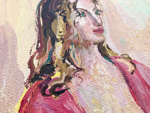 Картина Портрет Т, художник Корсунь Дмитрий Картина Портрет Т, художник Корсунь Дмитрий