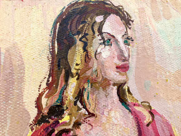 Картина Портрет Т, художник Корсунь Дмитрий Картина Портрет Т, художник Корсунь Дмитрий