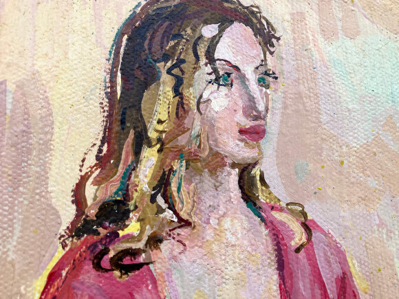 Картина Портрет Т, художник Корсунь Дмитрий Картина Портрет Т, художник Корсунь Дмитрий