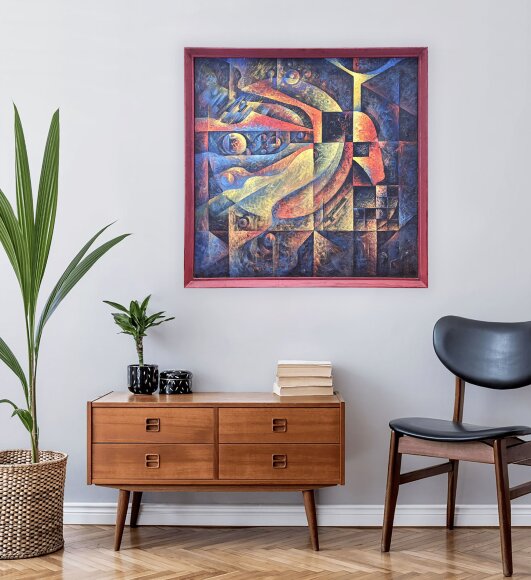 Painting Stolen World, artist Burda Yaroslav Painting Stolen World, artist Burda Yaroslav
