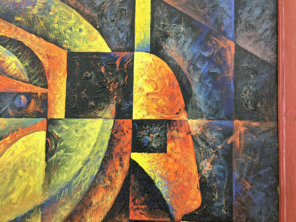 Painting Stolen World, artist Burda Yaroslav Painting Stolen World, artist Burda Yaroslav