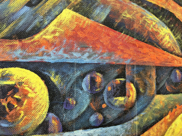 Painting Stolen World, artist Burda Yaroslav Painting Stolen World, artist Burda Yaroslav