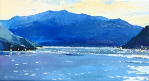 Картина Тихий вечер, художник Дулин Егор