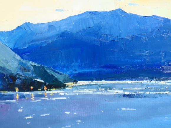 Картина Тихий вечер, художник Дулин Егор