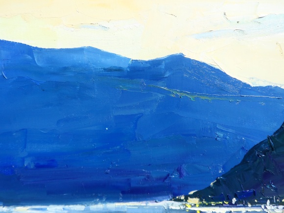 Картина Тихий вечер, художник Дулин Егор