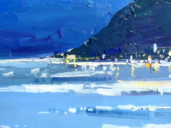 Картина Тихий вечер, художник Дулин Егор