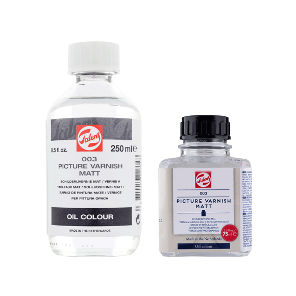 Лак покривний для масляних фарб Матовий (003) 250мл Royal Talens