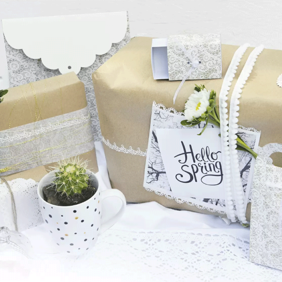 Лента бумажная самоклеящаяся Сердца 8мм × 2м Heyda 204880083