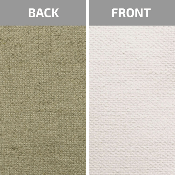 Stretcher 130×180 cm, module #2, large grain acrylic linen, ROSA