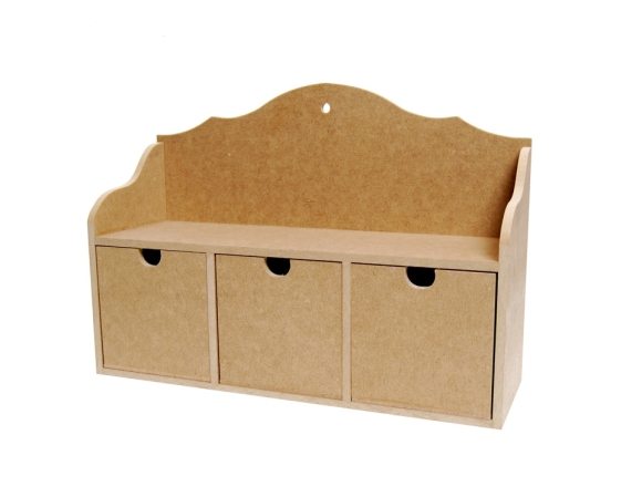 Chest of drawers 33x10.5x23 cm 3 drawers ROSA TALENT