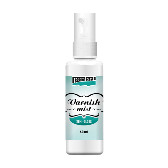 Лак-спрей финишный на водной основе полуглянцевый 60 мл Pentart