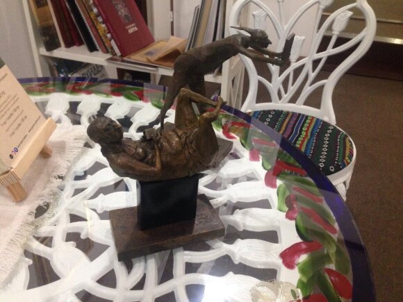 Скульптура Добывание информации, автор Шевчук Дмитрий - продано Скульптура Добывание информации, автор Шевчук Дмитрий - продано