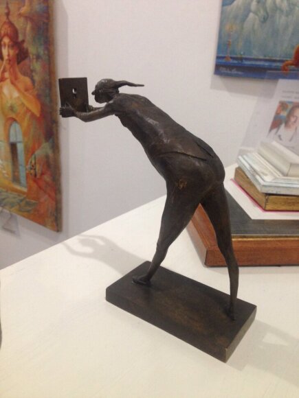 Скульптура Добывание информации, автор Шевчук Дмитрий - продано Скульптура Добывание информации, автор Шевчук Дмитрий - продано