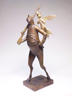 Sculpture Fairy hunter (Muse hunter), author Shevchuk Dmitry Sculpture Fairy hunter (Muse hunter), author Shevchuk Dmitry