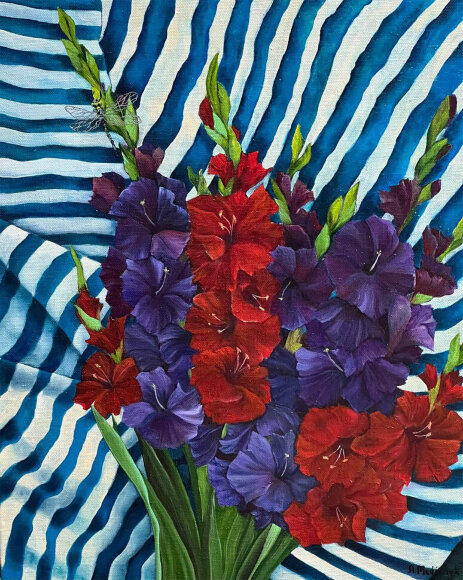 Картина Бабка, художник Медяник Анна - продано Картина Бабка, художник Медяник Анна - продано