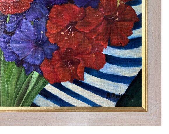 Картина Бабка, художник Медяник Анна - продано Картина Бабка, художник Медяник Анна - продано