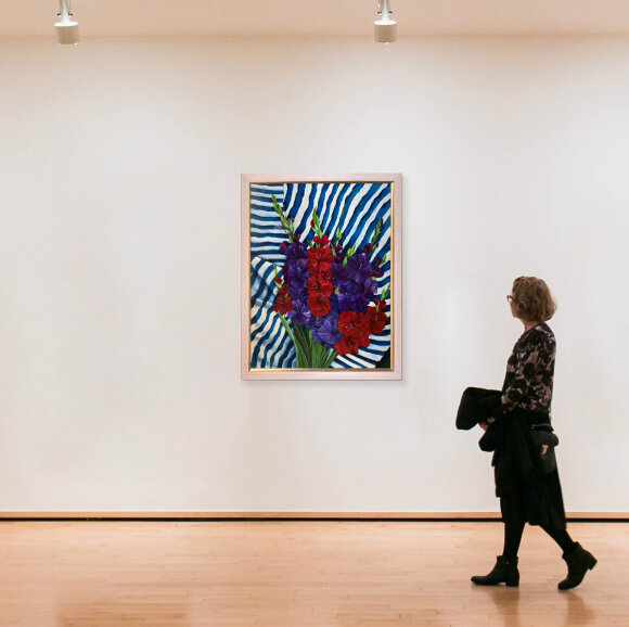 Картина Бабка, художник Медяник Анна - продано Картина Бабка, художник Медяник Анна - продано