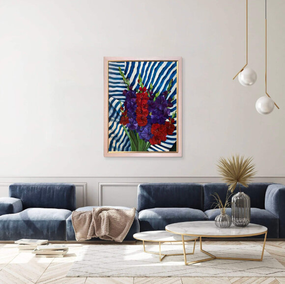 Картина Бабка, художник Медяник Анна - продано Картина Бабка, художник Медяник Анна - продано