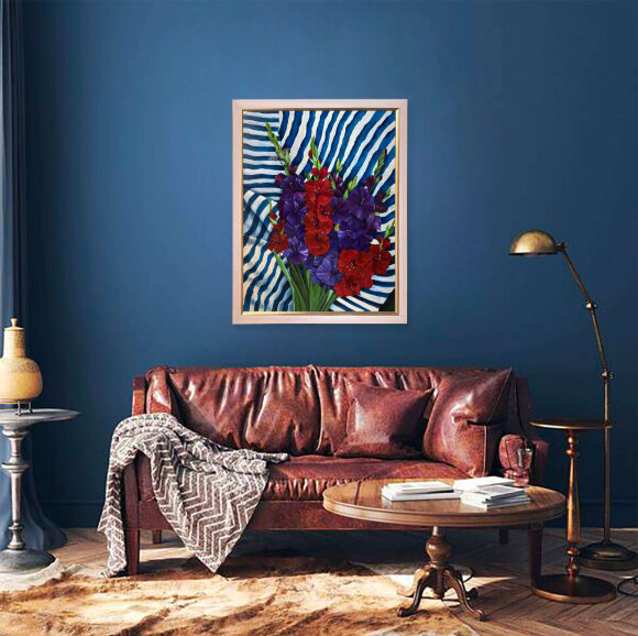 Картина Бабка, художник Медяник Анна - продано Картина Бабка, художник Медяник Анна - продано