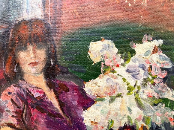 Картина Сирень, художник Корсунь Дмитрий Картина Сирень, художник Корсунь Дмитрий