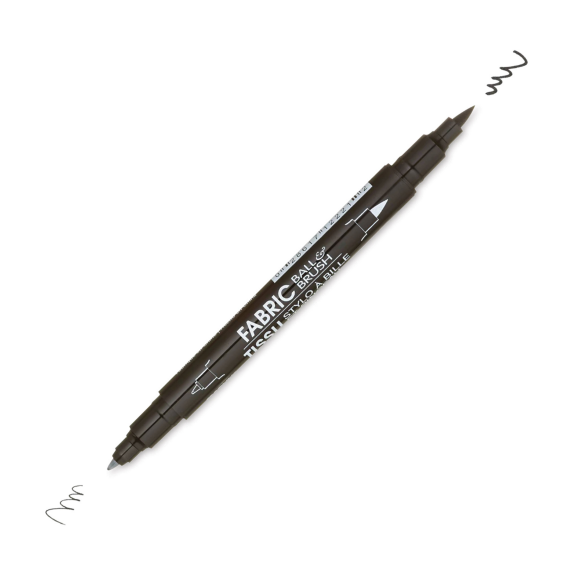 Маркер для росписи светлых тканей Красный 0,75мм 1-2мм двусторонний 122-S Fabric ball&Brush Marvy Маркер для росписи светлых тканей Красный 0,75мм 1-2мм двусторонний 122-S Fabric ball&Brush Marvy