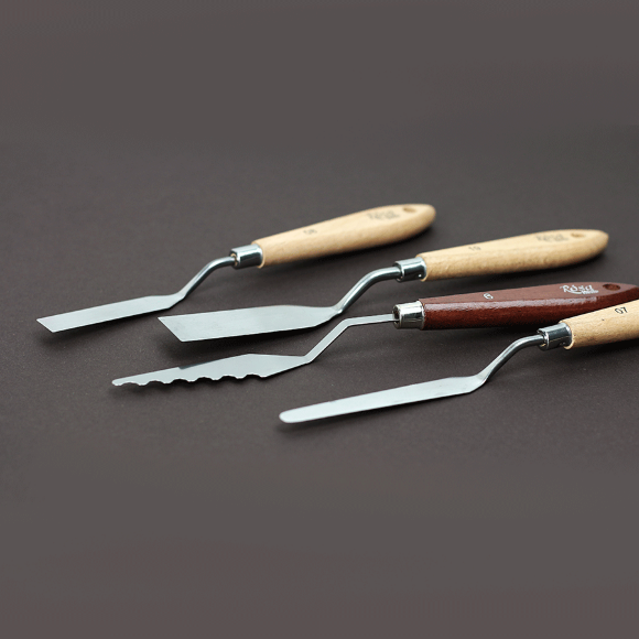 Мастихин ROSA Studio 11907 прямоугольная длина 8,5см ст.код1023