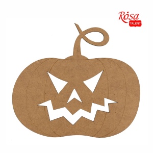 Заготовка „Тыква на Хэллоуин“ подвесная ДВП 26,2х29см ROSA TALENT