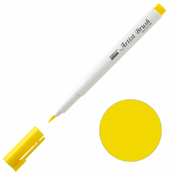 Маркер-пензель Artist Brush Помаранчевий 1100 Marvy Маркер-пензель Artist Brush Помаранчевий 1100 Marvy