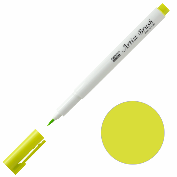 Маркер-пензель Artist Brush Помаранчевий 1100 Marvy