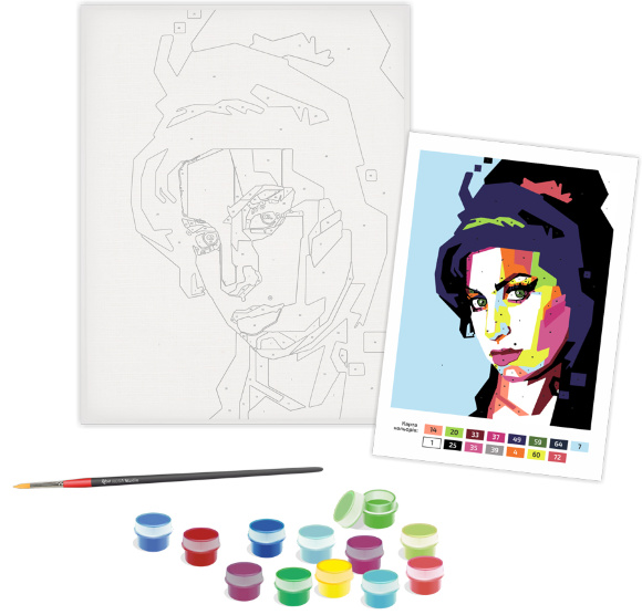 Картина по номерам „Эмми Вайгауз“ ROSA START