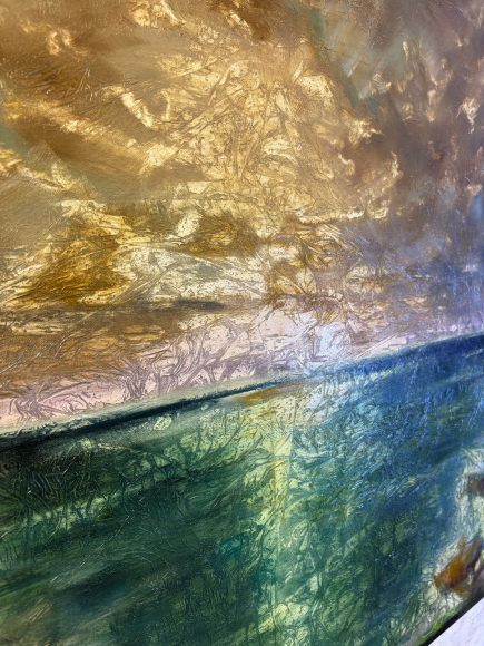 Painting Sea of ​​memories, artist Lytka Elena