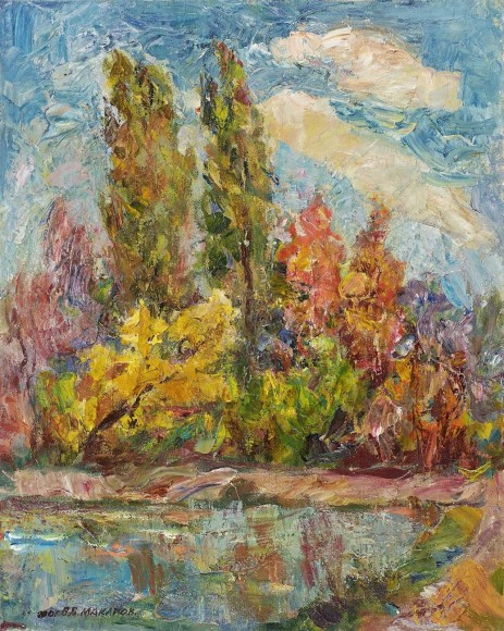 Painting 2001, artist Makarov Viktor