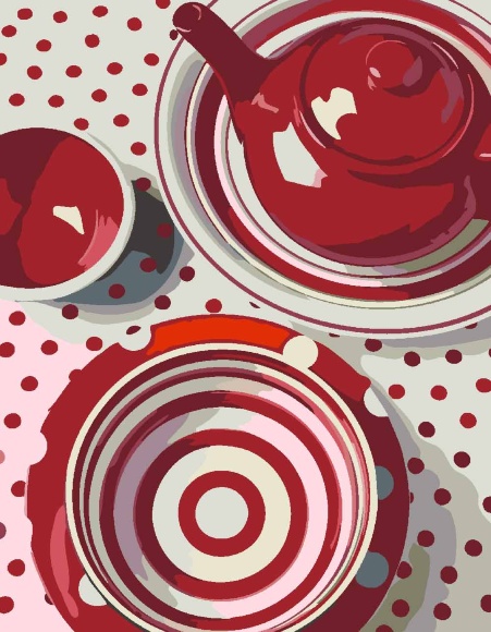 Картина по номерам „Кухня 4.3“ 35×45см ROSA START