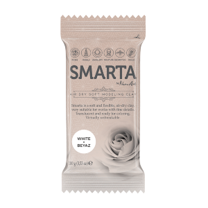 Пластика самозастывающая Белая Original 100 г Smarta
