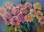 Painting Peonies 3, artist Nina Lytvyn